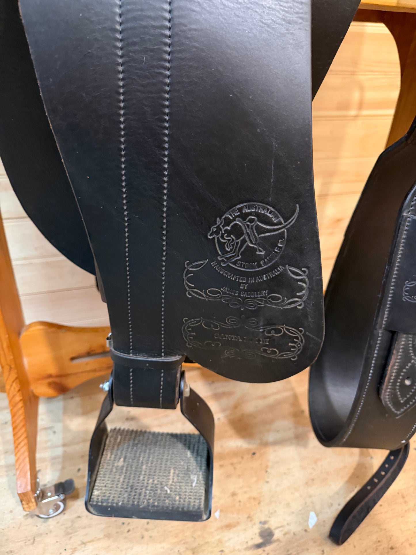 17” Australian Stock Saddle Co Santa MK III Enduro Aussie Saddle by James Saddlery