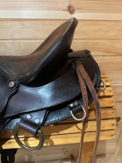 16.5” Circle A American Saddlery Endurance Trail Saddle Model 802