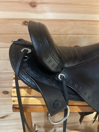 17” Circle Y flex2 Alabama Trail Gaiter Western Gaited Saddle Model 1581