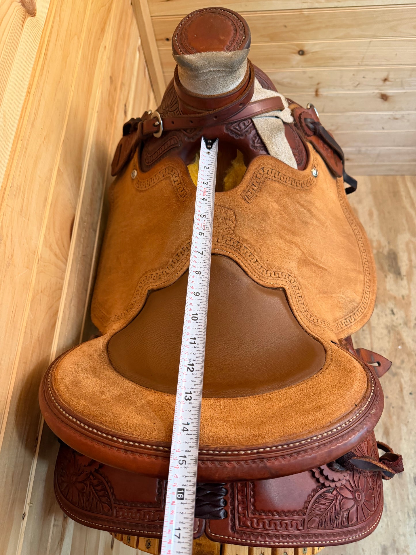 14.5 McCall Mclite Wade Ranch Trail Western Saddle W222-918