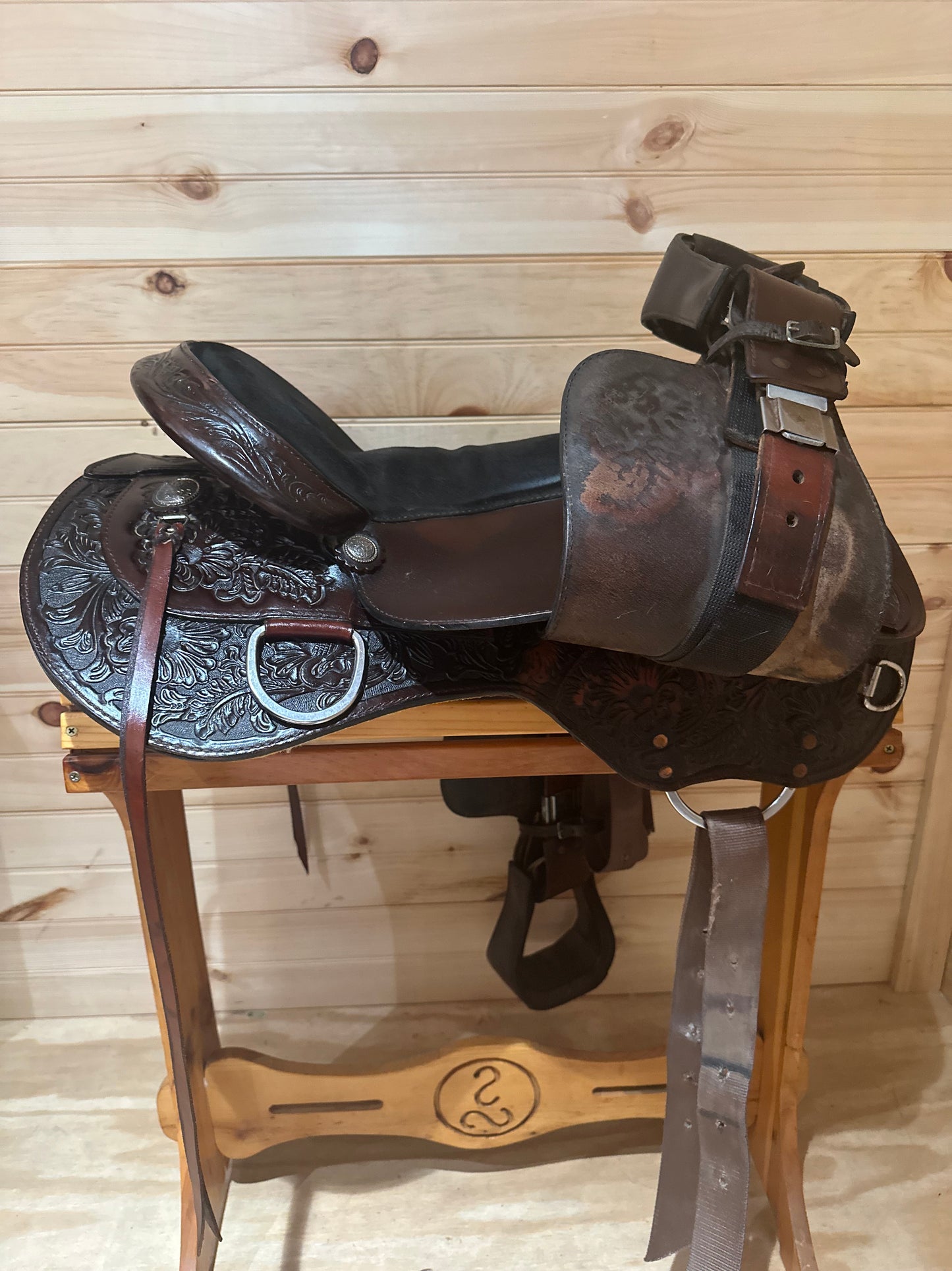 17” Tex Tan Hereford Western Trail Saddle Model 08-4903C7