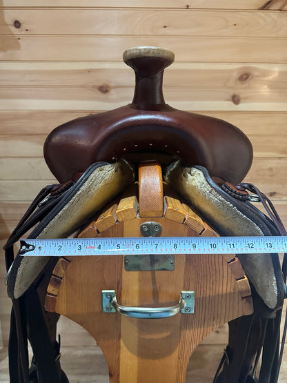 17” Circle Y Draft Western Trail Saddle Model 2177