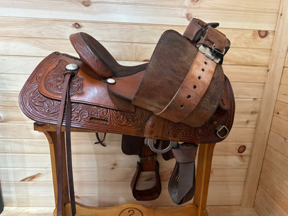 15” Tex Tan Hereford Western Trail Saddle Model 08-4014P5