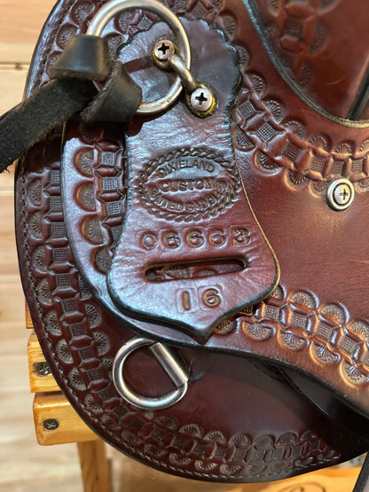 16” Dixieland Western Trail Saddle