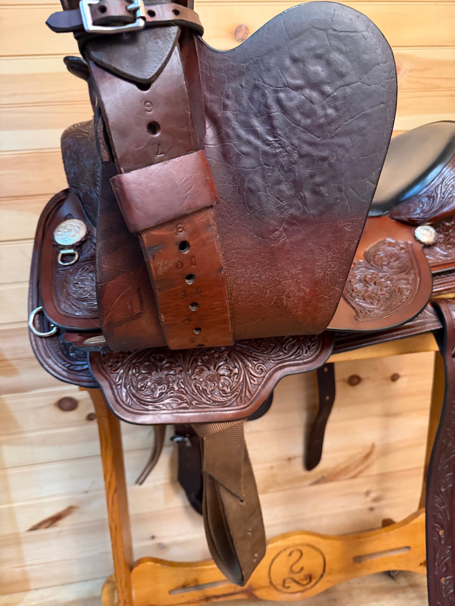 18” Circle Y Houston Western Trail Saddle Model 2610