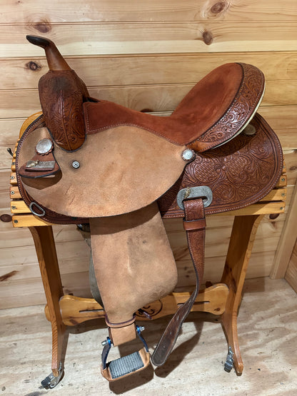 15” Circle Y Proven NBHA Barrel Racing Western Saddle Model 2026