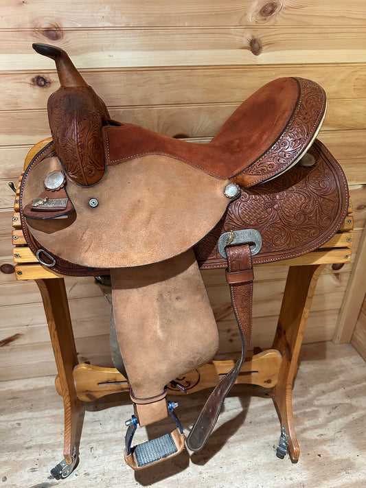 15” Circle Y Proven NBHA Barrel Racing Western Saddle Model 2026