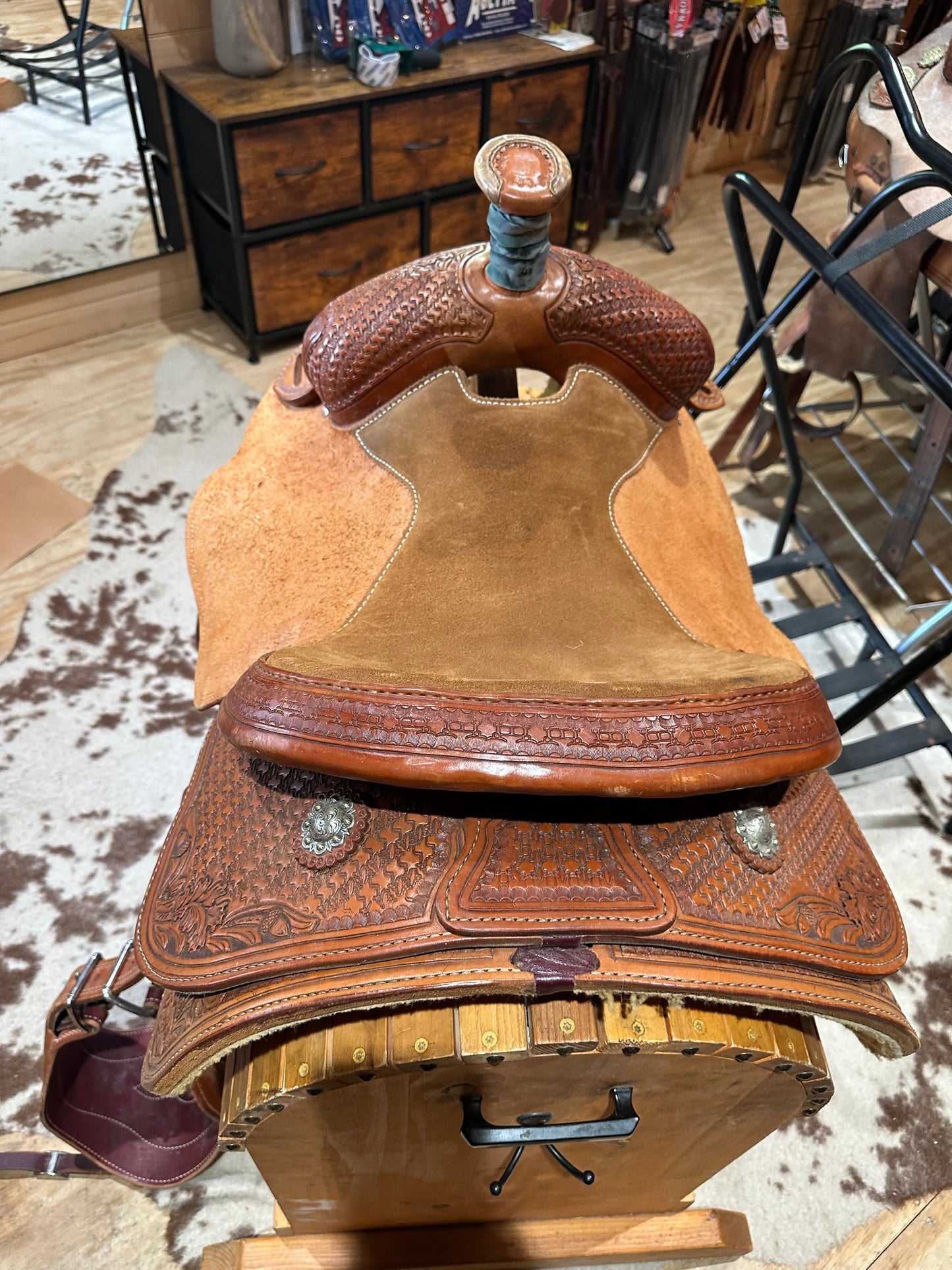 14.5” RopeSmart Pro Roper Western Saddle