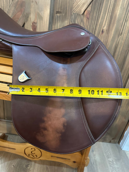 16.5” Bates Caprilli Close contact/Jumping Saddle w/ XCH