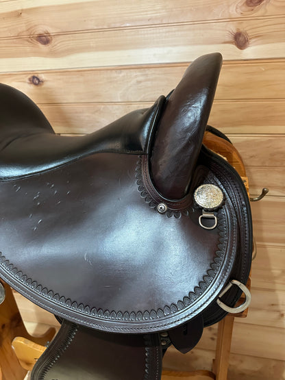 16” Circle Y Virginia Flex2 Trail Gaiter Gaited Endurance Saddle Model 1588 (2020)