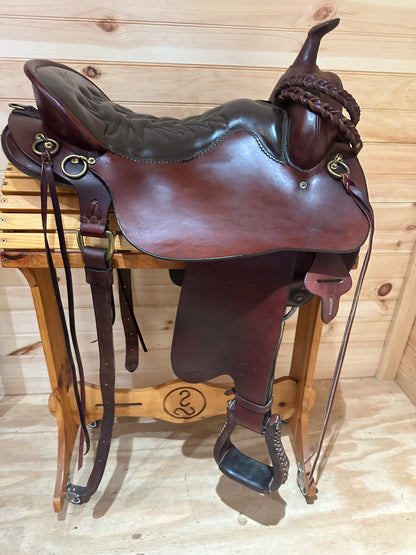 17.5” Tucker High Plains Western Trail Saddle Model 157