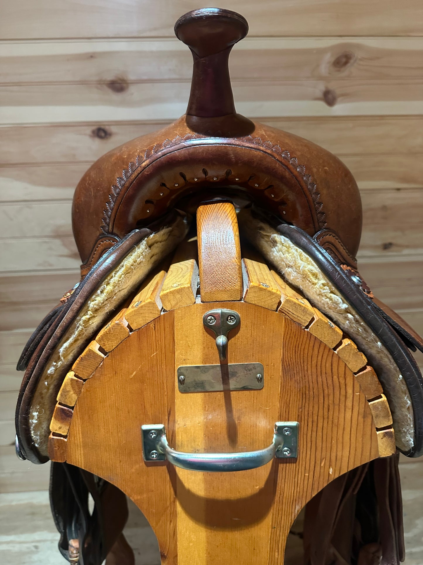 15” Circle Y Topeka Flex-Lite Western Trail Saddle Model 1551