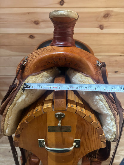 16” Colorado Saddlery “Hat Creek Roper” Western Saddle Model 0-306