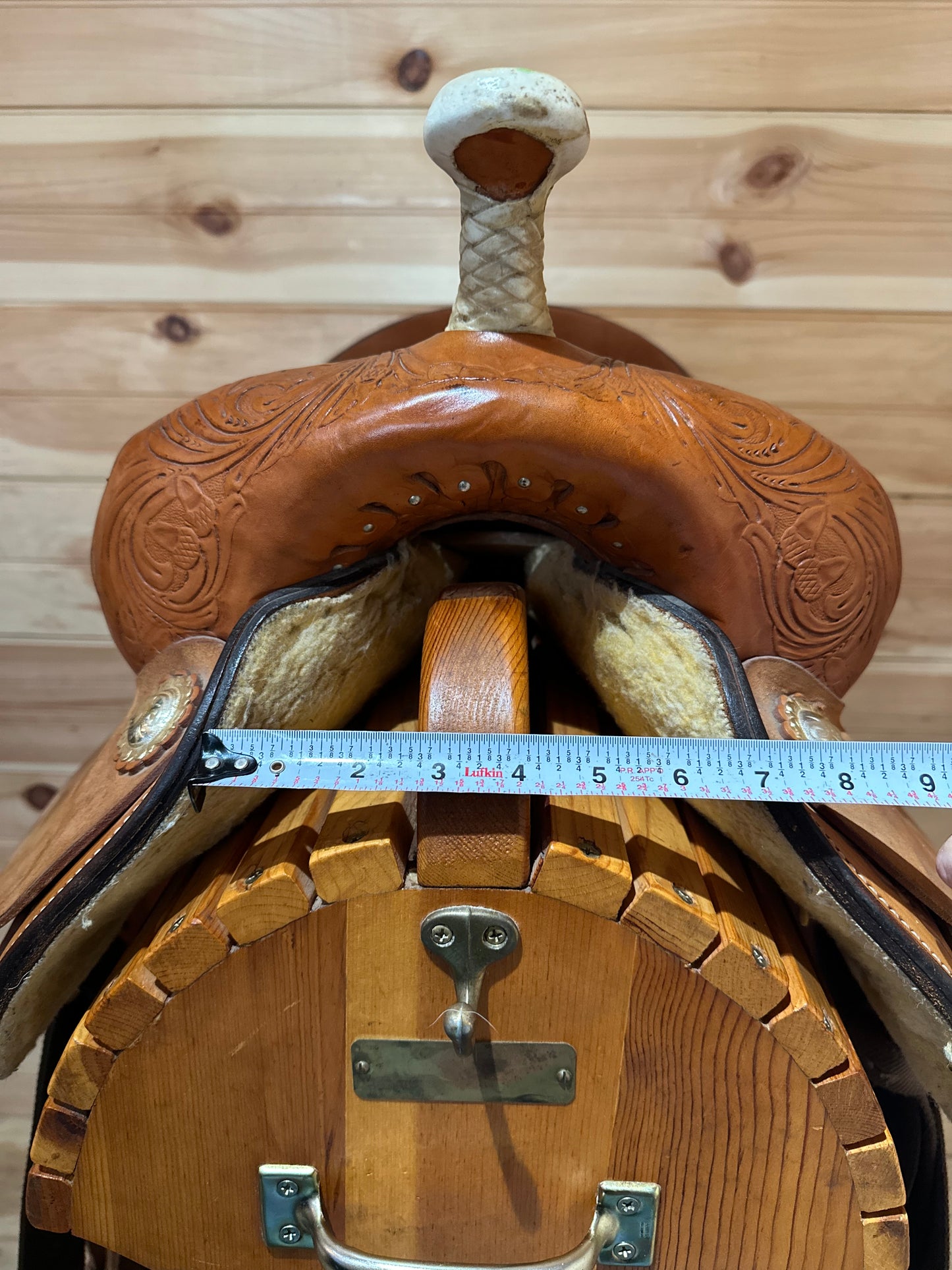 16” Circle Y Proven Barrel Racing Saddle Model 3649