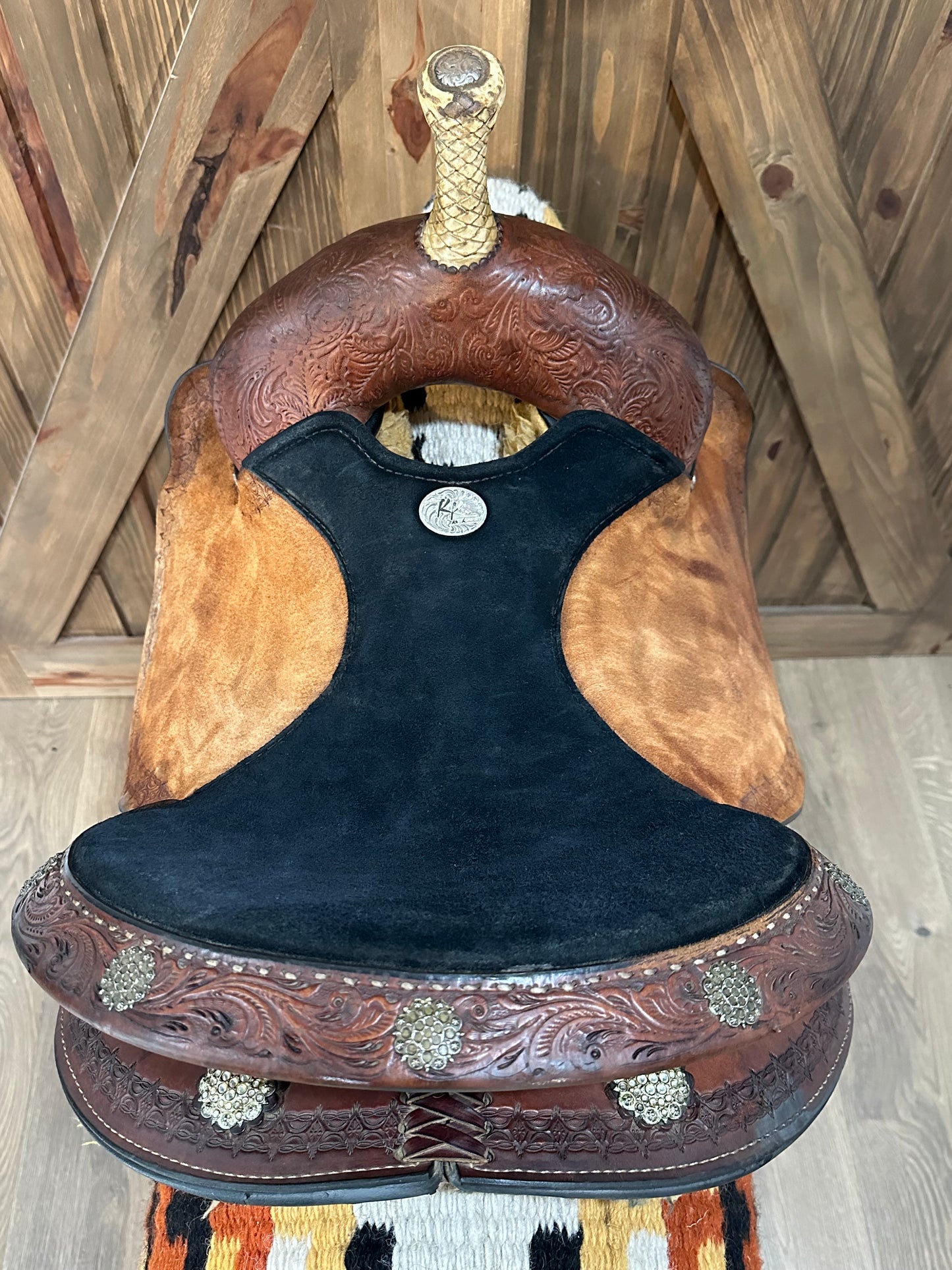 14” Circle Y Flex2 Kelly Kaminski Blaze Barrel Racing Saddle