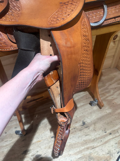 14” Dakota Saddlery Western Saddle Model 350L