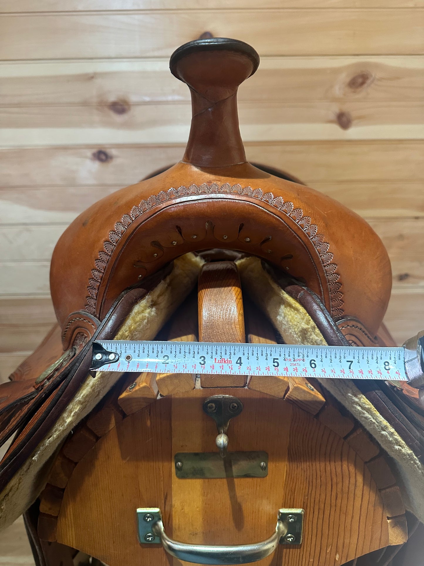 16” Circle Y Topeka Flex-Lite Western Trail Saddle Model 1551