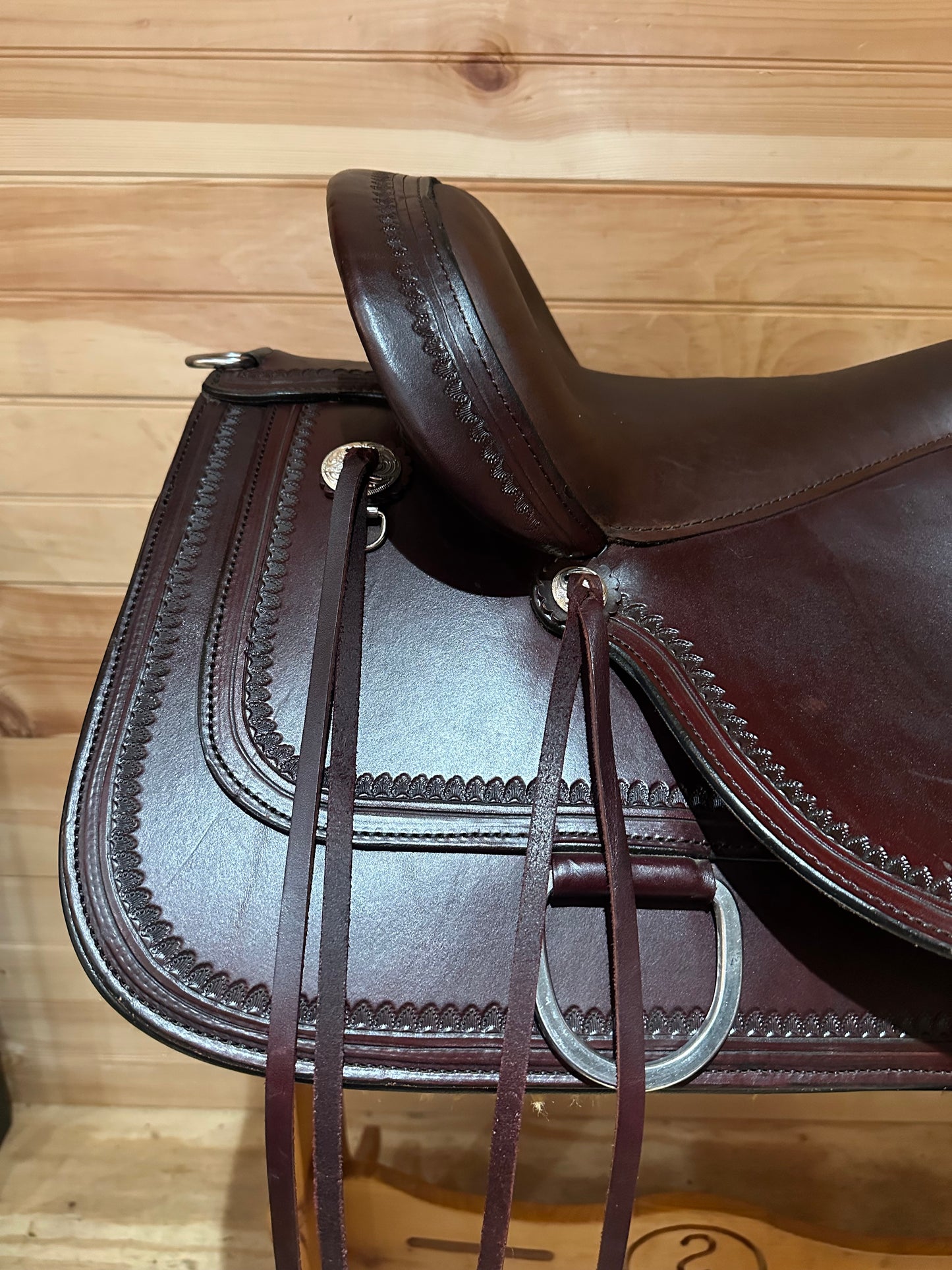 16” Circle Y Topeka Flex2 Western Trail Saddle Model 1651 (2021)
