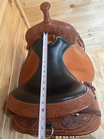 15” Circle Y High Horse Oyster Creek Trail Western Saddle Model 6808 (2024)