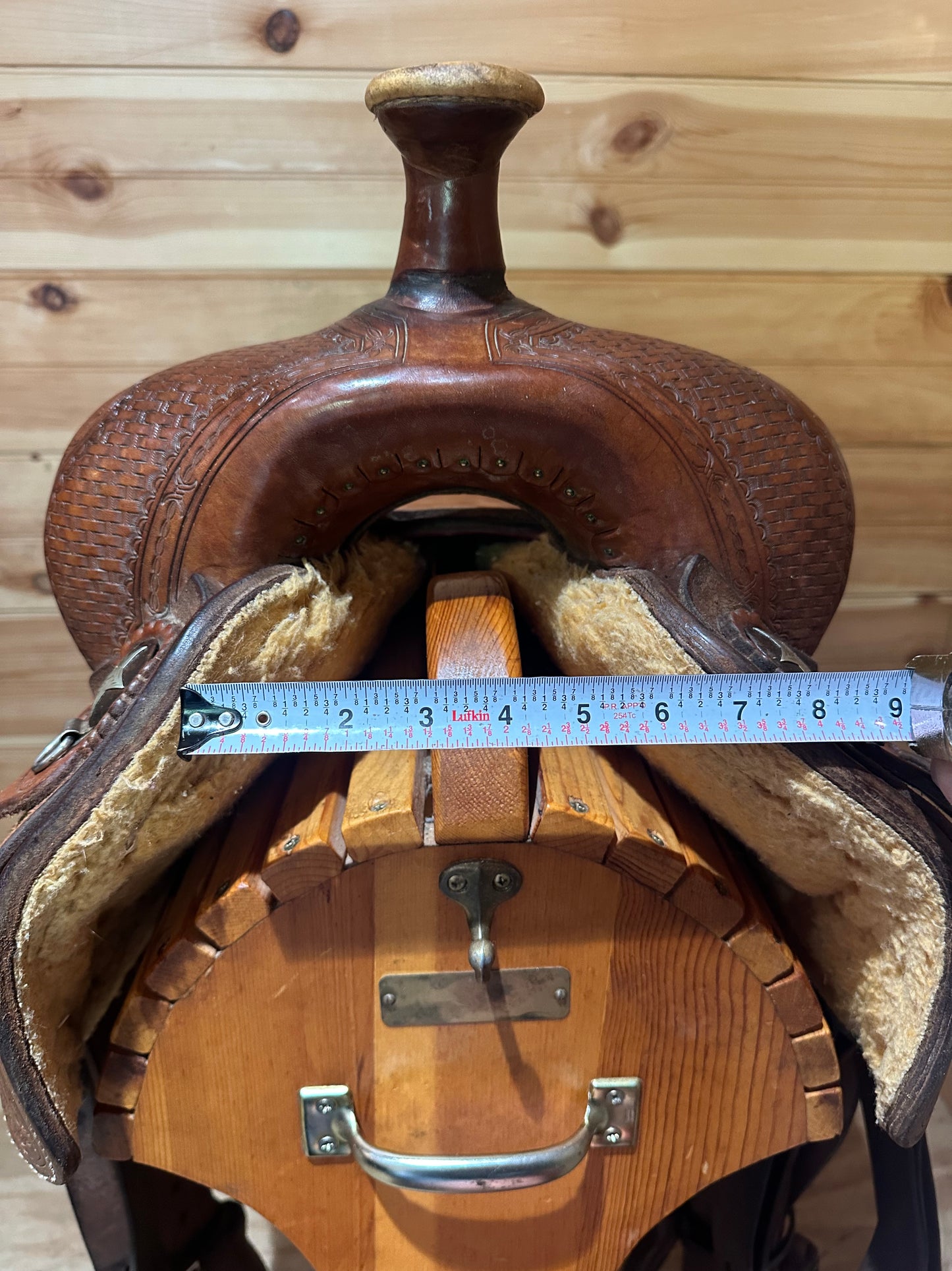 16.5” Genuine Billy Cook Basket Ranch Cutter Western Saddle Model 8965