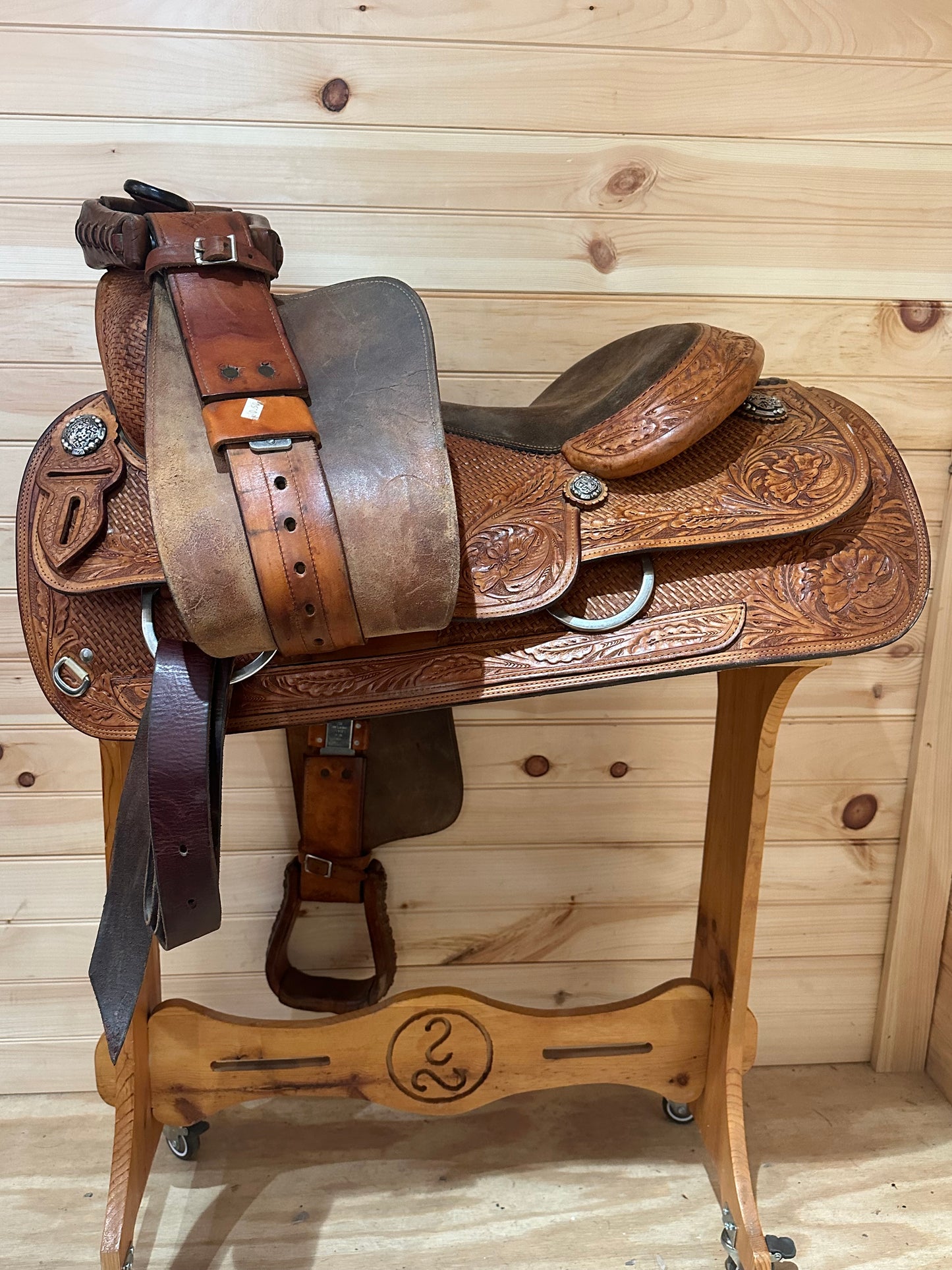 16” Champion Turf Reining Western Saddle