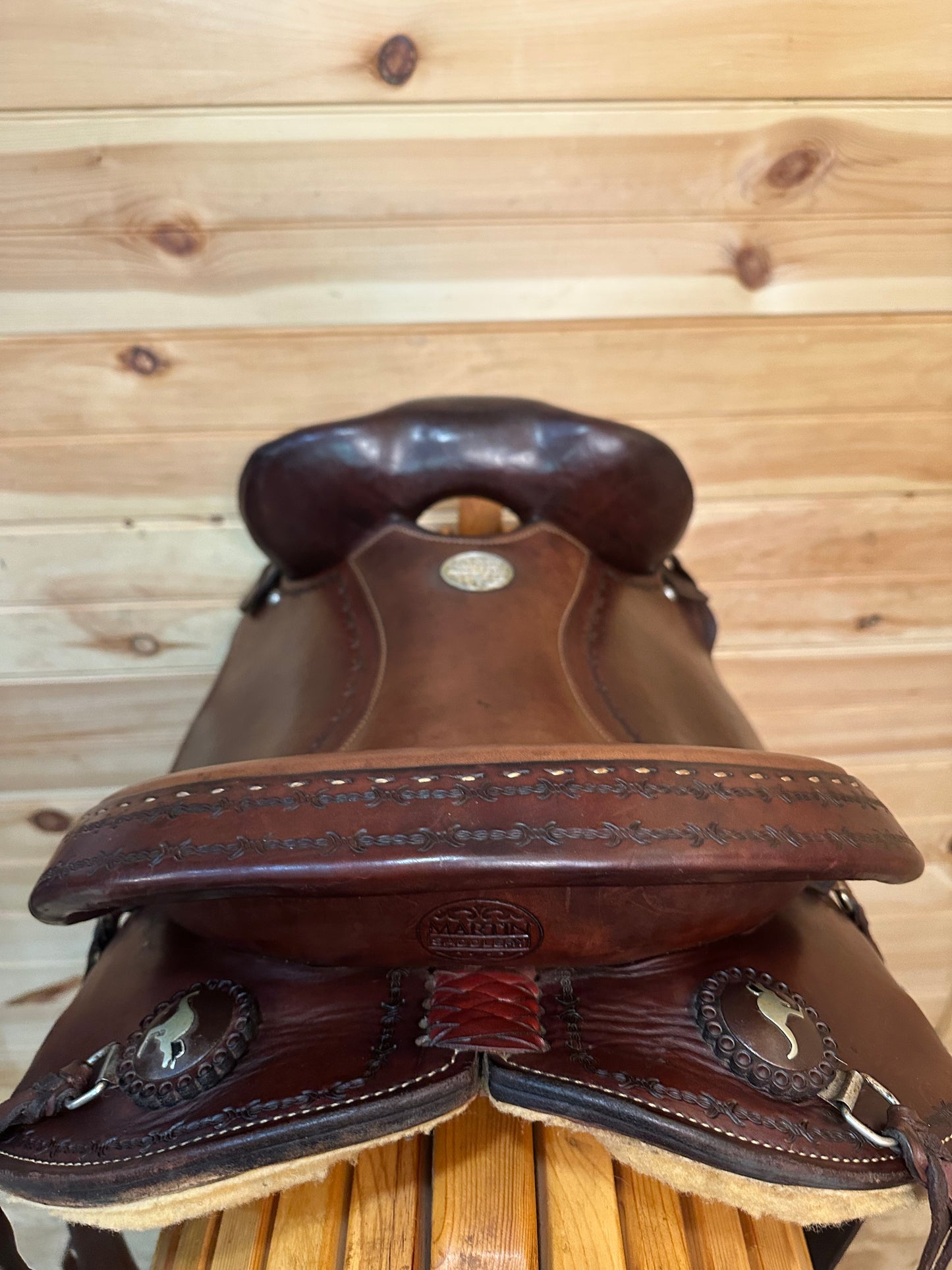 15” Clinton Anderson Aussie Stock Saddle by Martin Saddlery