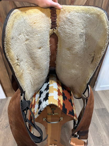 15” Circle Y NBHA Barrel Racing Saddle