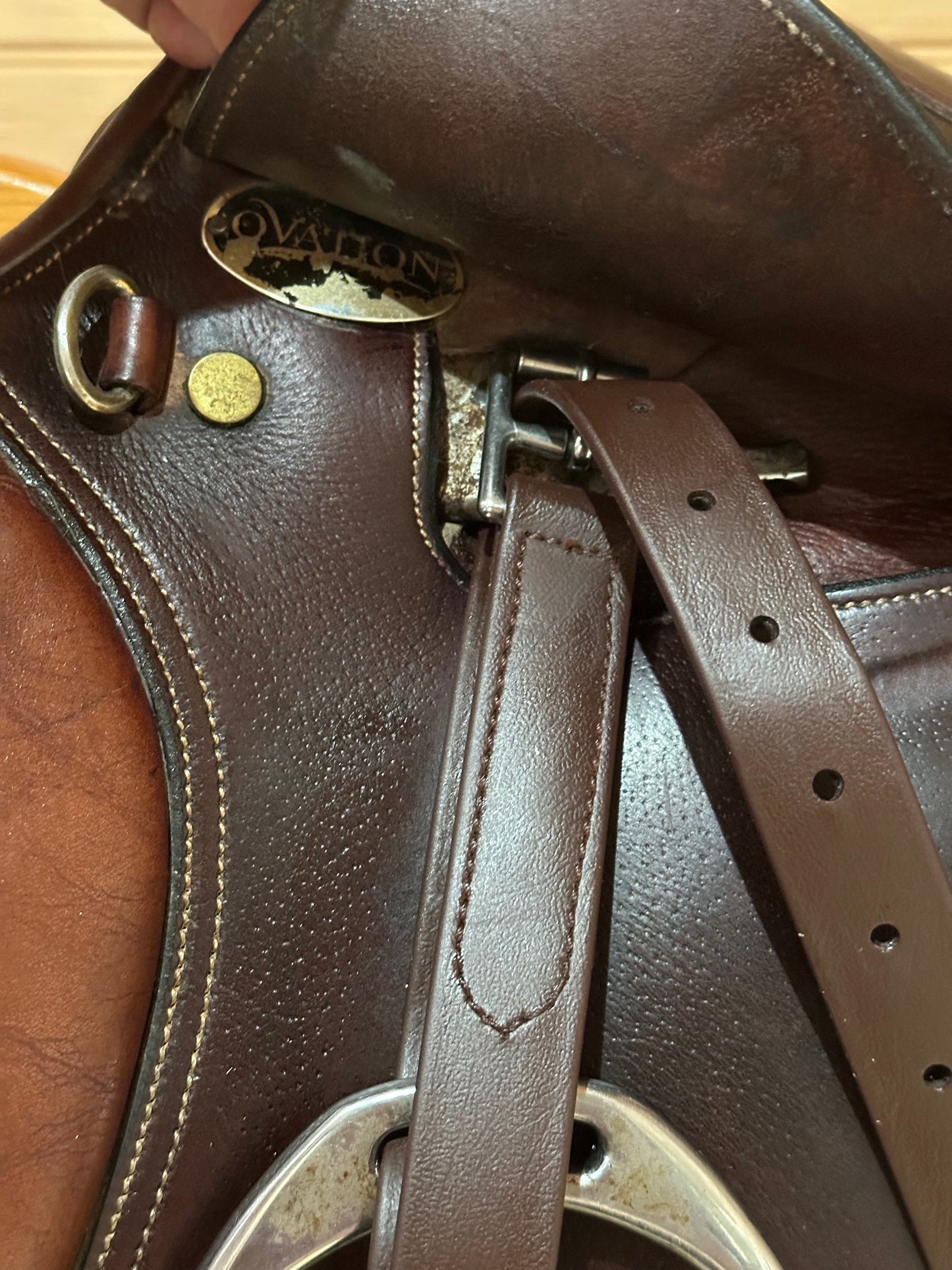 17” Ovation Close contact/Jumping Saddle