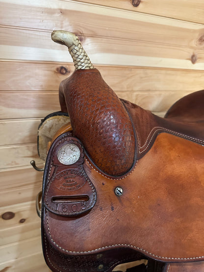 16” Billy Cook Maker Reiner Western Saddle Model 1605