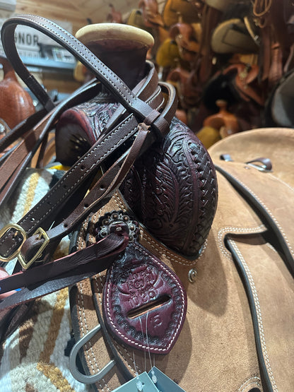 15”, 16” SILVER ROYAL CHANDLER WESTERN ROPING SADDLE MODEL 1035