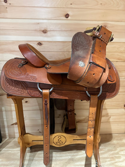 16” Big Horn Roper Western Saddle Model 824