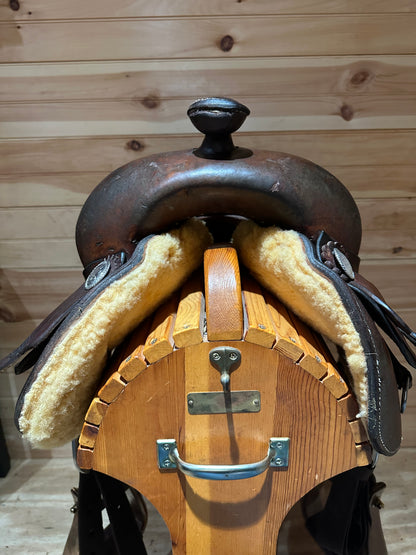 16” Pard’s Advantage Western Training Work Saddle