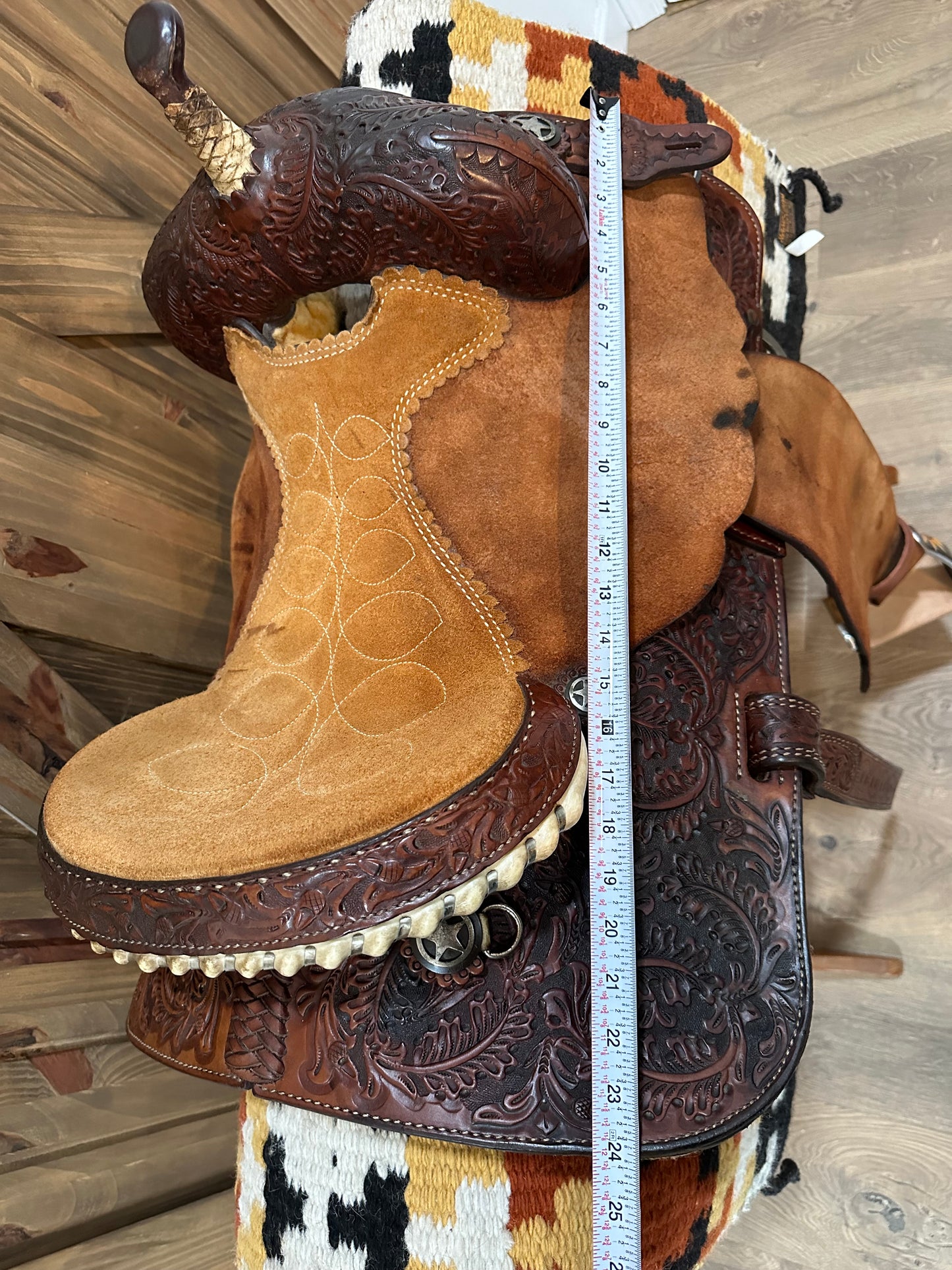 14” Ammerman Barrel Racing Saddle