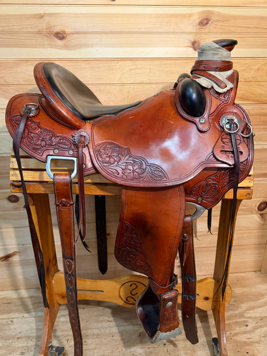 16” McCall Wade Trail Western Saddle Model 633 1108