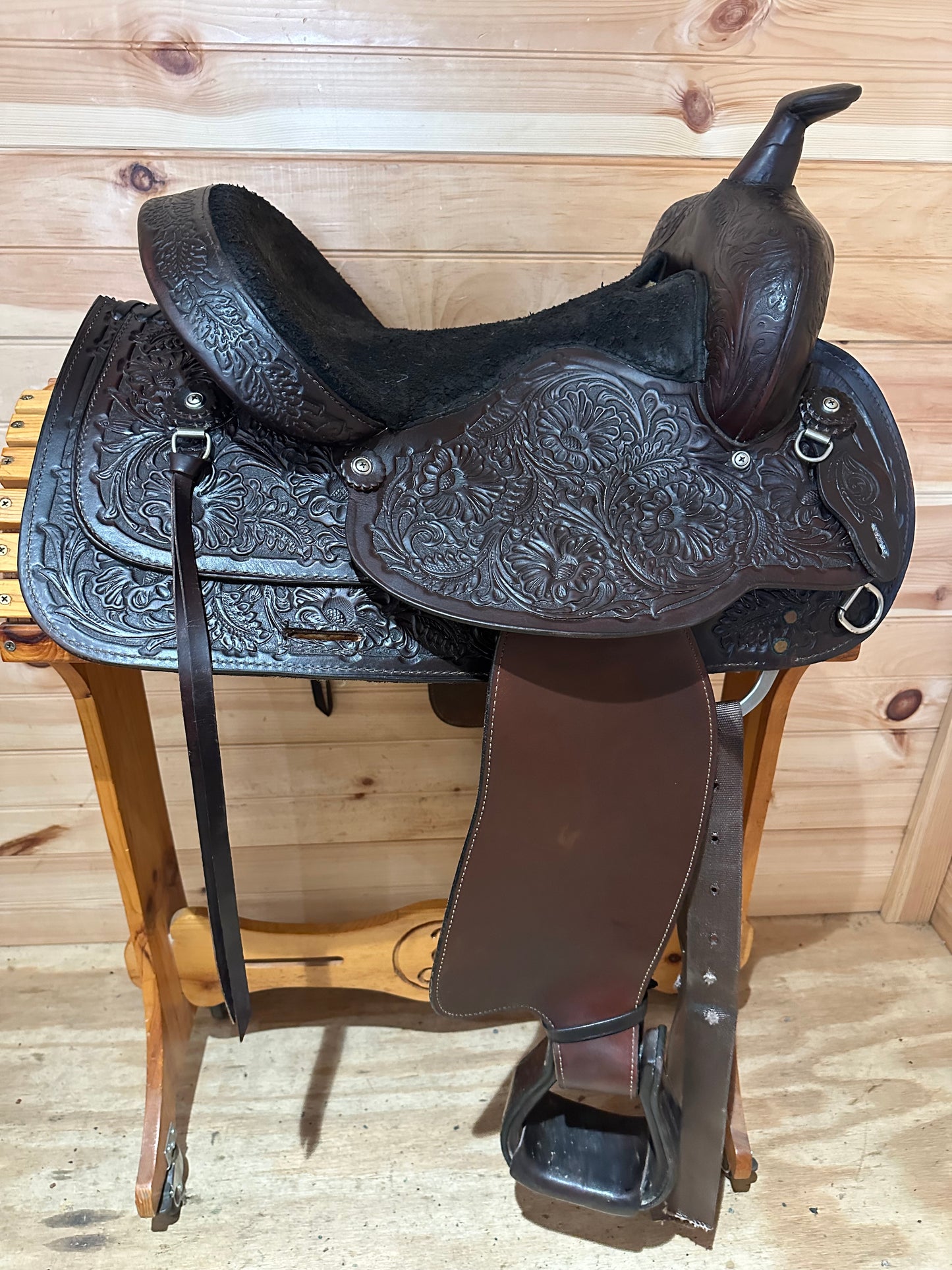 14.5” Tex Tan Western Trail Saddle
