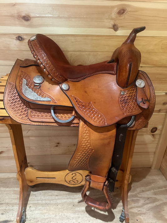 14” Dakota Saddlery Western Saddle Model 350L