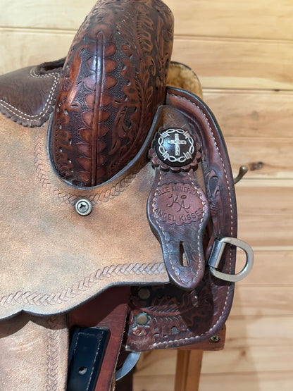 14.5” Ammerman Angel Kisses Barrel Racing Saddle