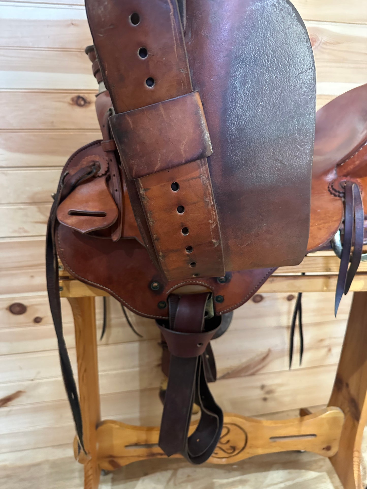 16” McCall Lady Pendleton Western Saddle Model 349-505