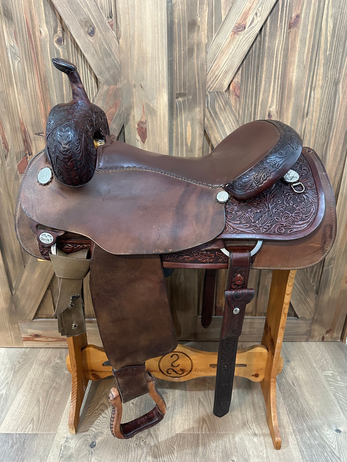 17” Circle Y Cutter Western Saddle Model 1356