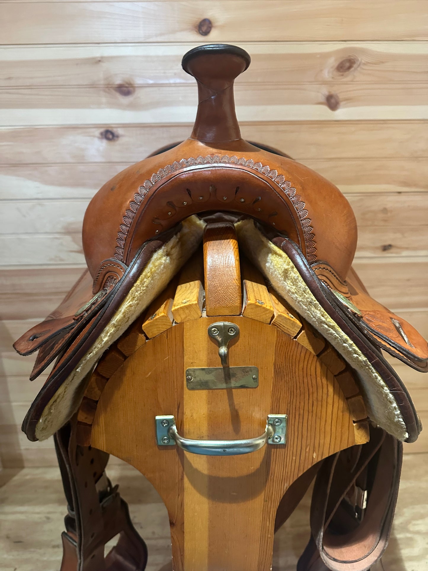 16” Circle Y Topeka Flex-Lite Western Trail Saddle Model 1551