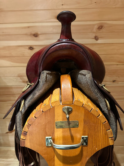 17.5” Tucker Saddlery Cheyenne Western Trail Saddle Model 157