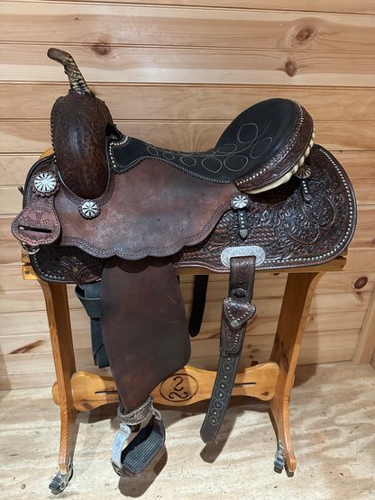 14.5” Ammerman Angel Kisses Barrel Racing Saddle