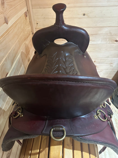 17.5” Tucker Saddlery Western Trail Saddle Model 257