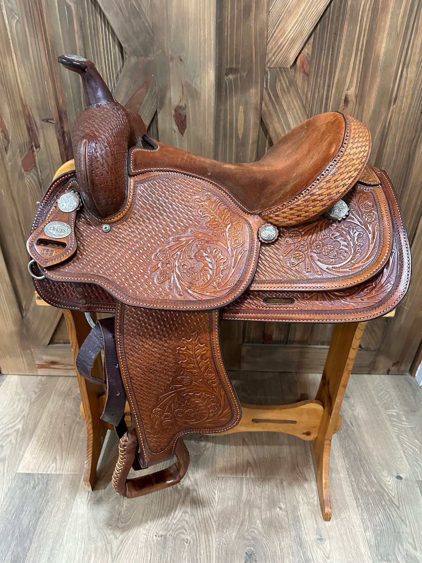 15” Crates Western Trail Saddle Model 152