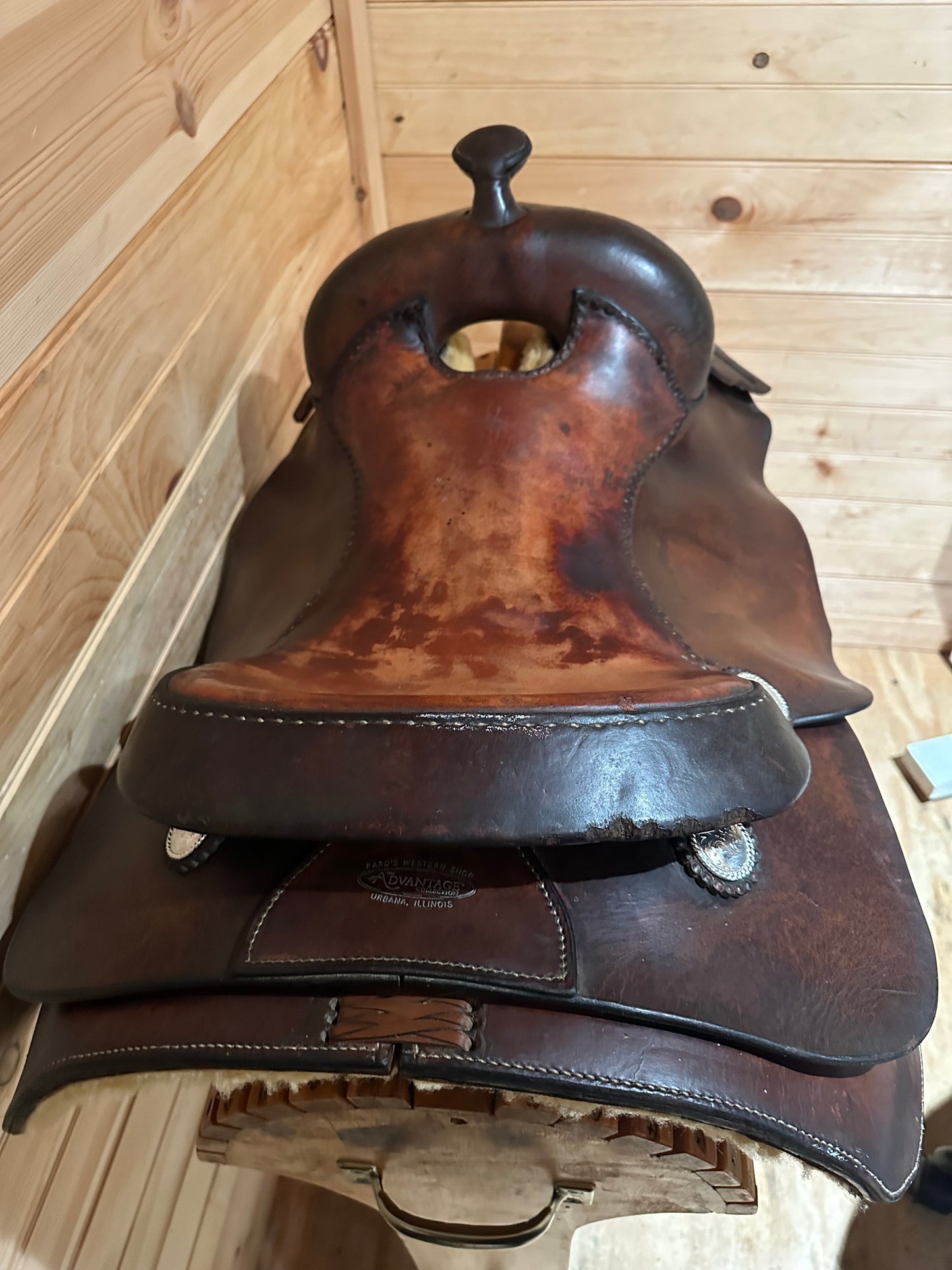 16” Pard’s Advantage Western Training Work Saddle