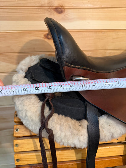 15” Skyhorse Skyrider Hybrid Endurance Saddle