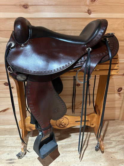 17” Circle Y Mississippi Trail Gaiter Western Gaited Saddle Model 1585