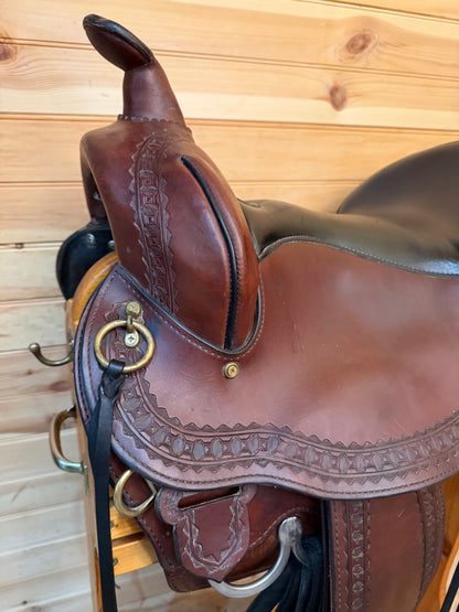 17” Circle Y Yosemite SupeRide Gaited Trail Saddle Model 3875