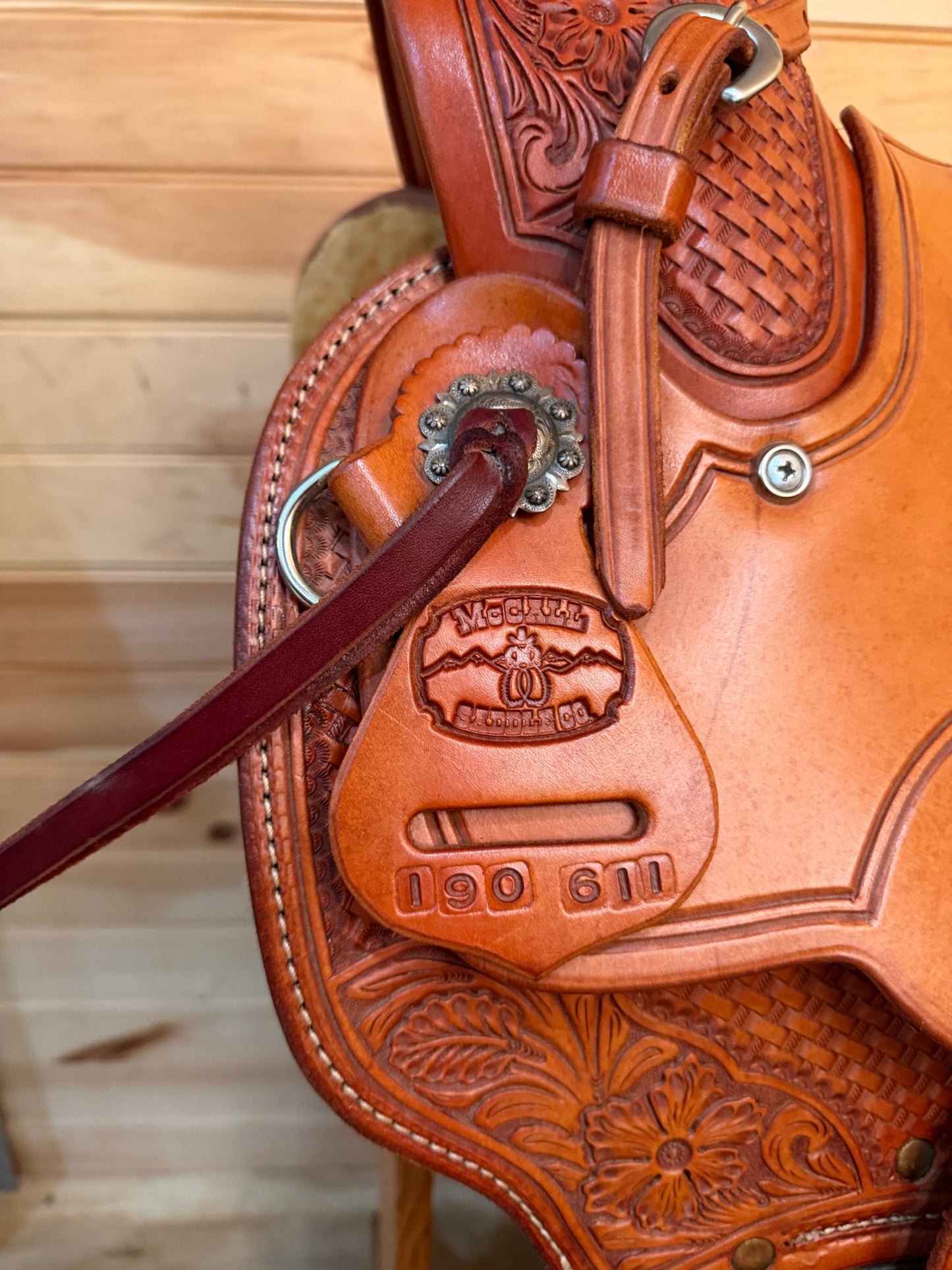 17.5” McCall Wade Trail Western Ranch Saddle Model 190 611