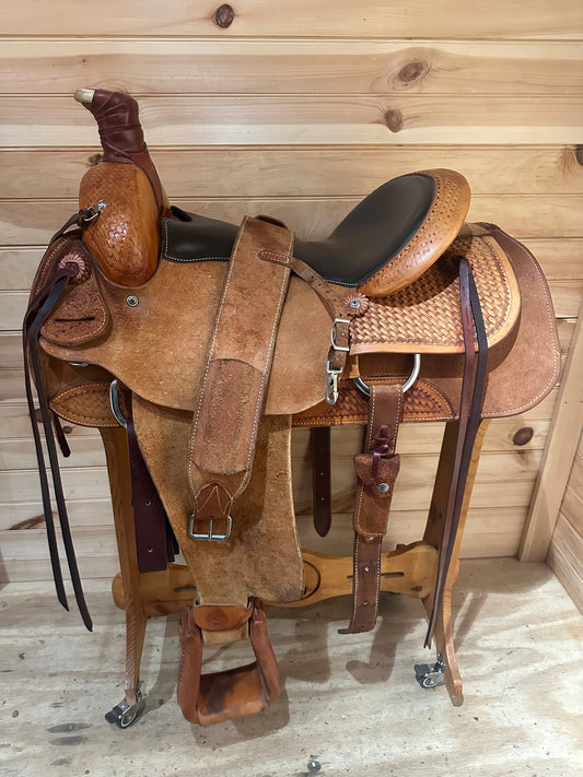 16” Colorado Saddlery “Hat Creek Roper” Western Saddle Model 0-306